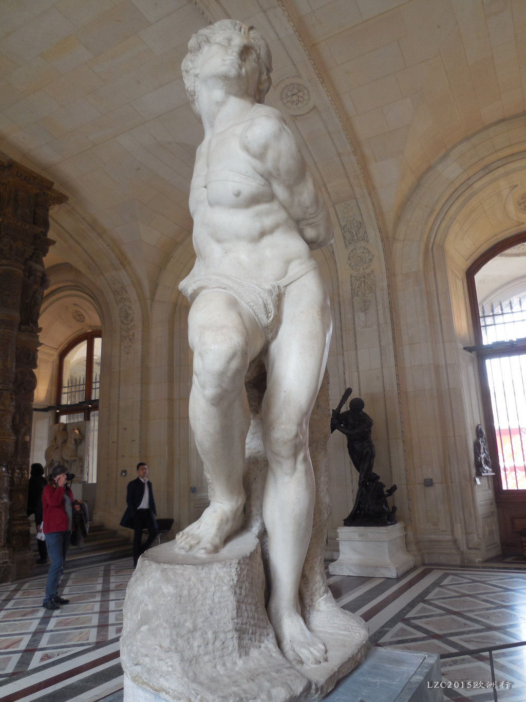 【名称】被缚的奴隶【类别】雕像【年代】1516年【作者】米开朗基罗